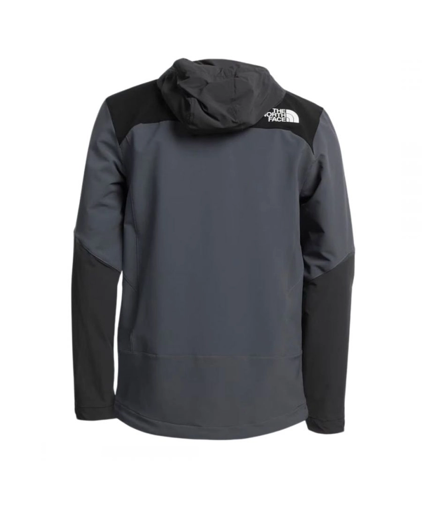 The North Face Mens Dawn Turn Hybrid Grey Softshell Jacket - Size Small